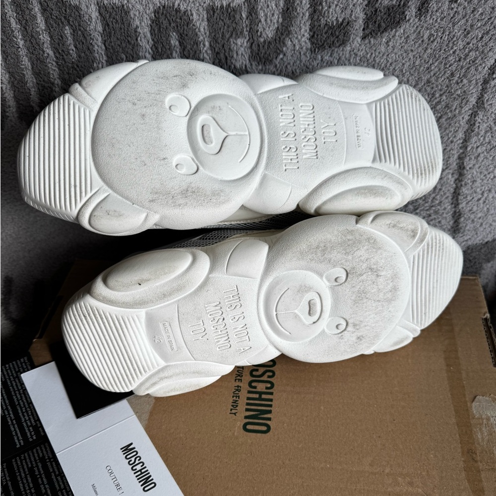 Moschino teddy sneakers white size 42 - Picture 8 of 13